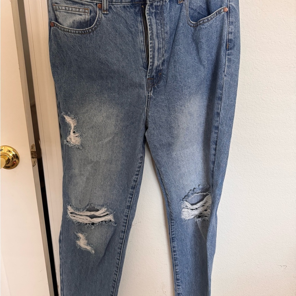 NWT Windsor Store Distressed Blue Jeans